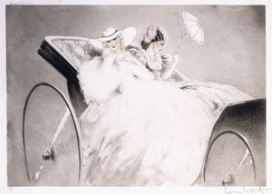 シャンゼリゼ 作： Louis Icart