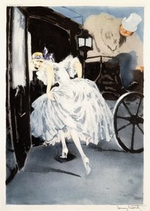 出発、1941年頃（エッチングとドライポイント）