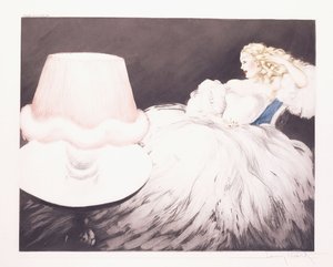 ランプシェード 作： Louis Icart