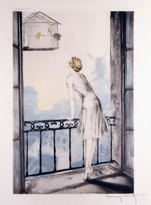 モンマルトル 作： Louis Icart