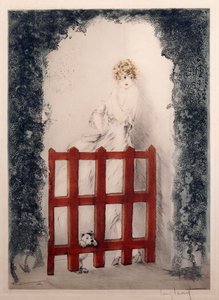 赤い門 作： Louis Icart