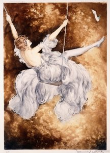 スイング 作： Louis Icart