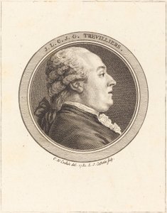 J.トレビリエ 作： Louis Jacques Cathelin after Charles Nicolas Cochin II