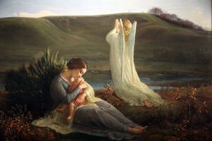 魂の詩」、「天使と母」、「詳細 作： Louis Janmot