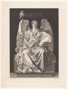 自由の寓意的想像力 Liberté (オブジェクトのタイトル) 作： Louis Jean Allais