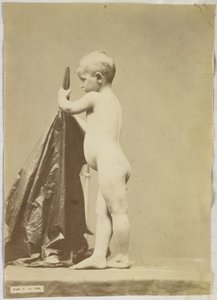 横から見た裸の子供の習作 作： Louis Jean Baptiste Igout (attributed to)