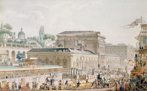 ヘルクラネウムで発見された遺物は、1782年にナポリ博物館に輸送されました（紙にペン、インク、トイレ）