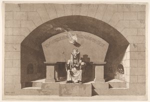 スフィンクスとして死にかけられた死の墓、ca。 1779-84。