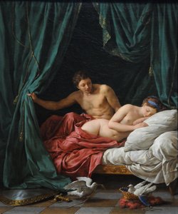 平和の火星と金星の寓意、1770 作： Louis Jean François Lagrenée