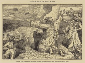 モリア山でのダビデの犠牲 作： Louis John Rhead