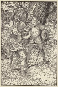 慈悲の神よ、良い仲間、ロビンよ、フェインはあなたの名前を知っているでしょう 作： Louis John Rhead
