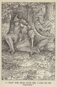 私はあなたに祈ります、私と一緒に耐えてください。もう行けない 作： Louis John Rhead