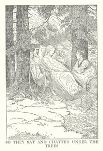 ヨハンナ・スピリ作『ハイジ』の挿絵（リトグラフ） 作： Louis John Rhead