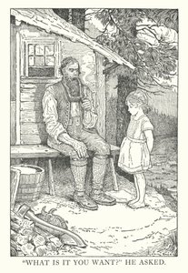 ヨハンナ・スピリ作『ハイジ』の挿絵（リトグラフ） 作： Louis John Rhead