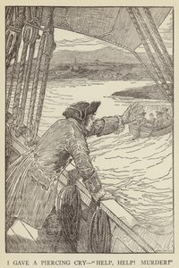 ロバート・ルイス・スティーブンソンによって誘拐されたイラスト 作： Louis John Rhead