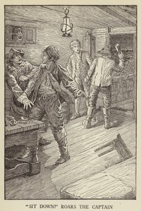 ロバート・ルイス・スティーブンソンによって誘拐されたイラスト 作： Louis John Rhead