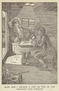 ロバート・ルイス・スティーブンソンによって誘拐されたイラスト 作： Louis John Rhead