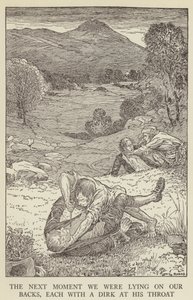 ロバート・ルイス・スティーブンソンによって誘拐されたイラスト 作： Louis John Rhead