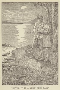 ロバート・ルイス・スティーブンソンによって誘拐されたイラスト 作： Louis John Rhead