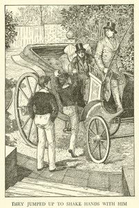 Tom Browns School-Days」のイラスト（彫刻）。 作： Louis John Rhead