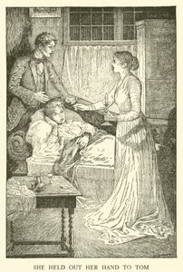 Tom Browns School-Days」のイラスト（彫刻）。 作： Louis John Rhead