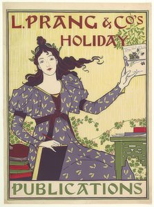 L. Prang＆Co.s：休日。 1895 作： Louis John Rhead