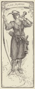 メイドマリアン 作： Louis John Rhead