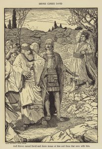 シェメイはダビデを呪います 作： Louis John Rhead