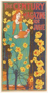 6月のセンチュリー誌、パブ。 1896 作： Louis John Rhead