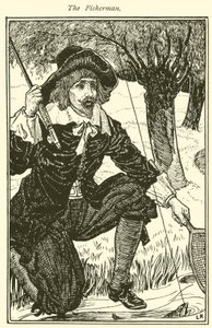 漁師」（彫刻 作： Louis John Rhead