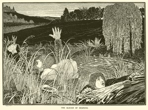 The Slough of Despond (エングレーヴィング) 作： Louis John Rhead