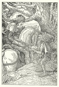 The Water Of Life (リトグラフ) 作： Louis John Rhead