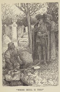 これは誰の頭蓋骨ですか？ 作： Louis John Rhead
