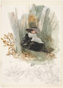 メリー アット ベルビュー 作： Louis Joseph Gallait