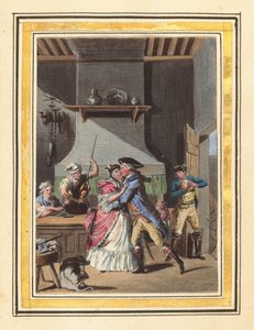 Histoire de Manon Lescaut 第1巻（1797年発行）。制作者：Louis-Joseph Lefevre, Jacques Joseph Coiny. 作： Louis Joseph Lefevre, Jacques Joseph Coiny