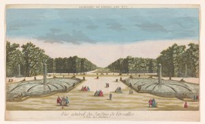ベルサイユ庭園の眺め Vue des Jardins de Versailles (オブジェクトのタイトル)