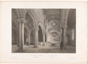 ダラム大聖堂のレディ チャペルの内部 La chapelle des Dames, cathédrale de Durham / The Ladies