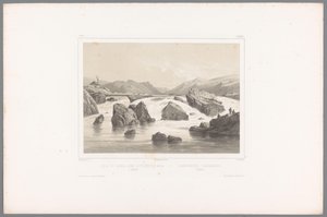 ハッランドのカッサ川でサーモン漁師 Pêche du saumon dans la rivière de Kassa à Halland / Laxefskiriet i Kassaelven, Halland (オブジェクトのタイトル) 北欧の顔たち（連載タイトル） ビューデュノール。 スエード（シリーズ名） 作： Louis Julien Jacottet
