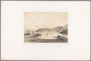 モレ港の眺め Vue Prize du Port de Mólleleie / Udsigt fra Havnen ved Mólleleie (オブジェクトのタイトル) 北欧の顔たち（連載タイトル） ビューデュノール。 スエード（シリーズ名） 作： Louis Julien Jacottet