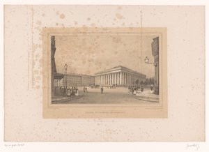 パリの証券取引所ビルの眺め Bourse et Tribunal de Commerce (オブジェクトのタイトル) パリとその周辺の顔 (シリーズ タイトル) Paris (オブジェクトのシリーズ タイトル)