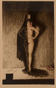 コンチータ、1929年。 作： Louis Justin Laurent Icart