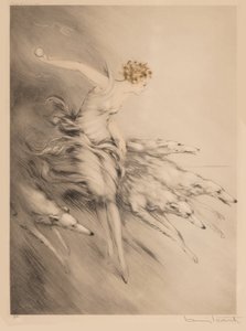 ムース、1928年。 作： Louis Justin Laurent Icart
