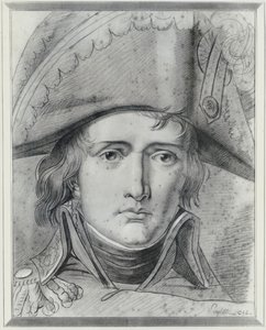 ボナパルト将軍の肖像1796 作： Louis Lafitte