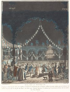 バスティーユ ボール 作： Louis Le Coeur and Jacques François Joseph Swebach Desfontaines