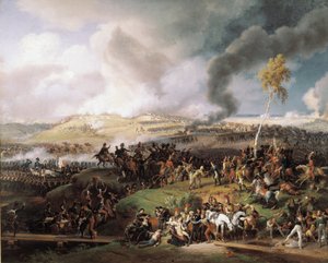 モスコバの戦い（ボロディノの戦いも）（1812年9月7日）（油彩・キャンバス