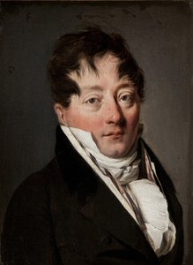 アレクサンドルバルタザールローラングリモドラレイニエールの肖像1758〜1837年 作： Louis Leopold Boilly