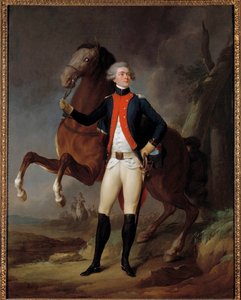 ラ・ファイエット侯爵、マリー・ジルベール・モティエの肖像 作： Louis Leopold Boilly
