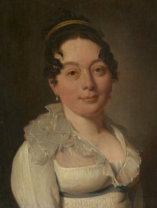女性の肖像画。 作： Louis Leopold Boilly