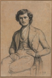 若い男の肖像 作： Louis Leopold Boilly