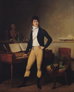 作曲家François-AdrienBoieldieuの肖像1775-1834、1800
